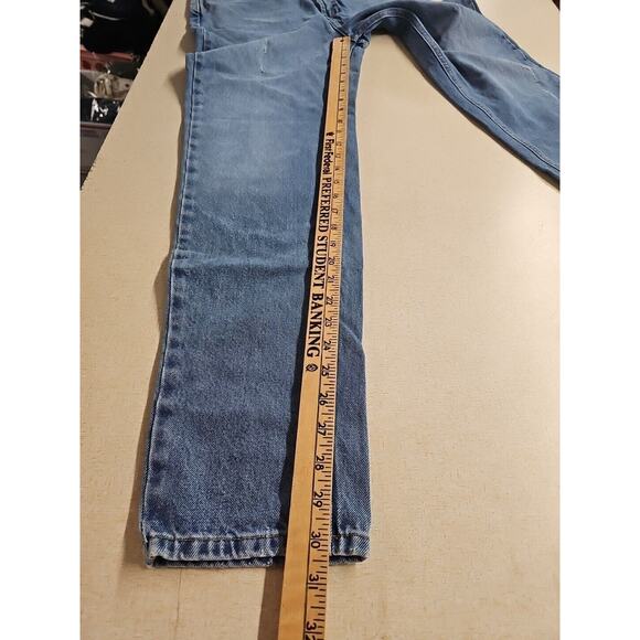BDG Urban Outfitters 90s Jeans Size 27 Baggy Light Wash Mom Distressed Blue - Picture 5 of 8